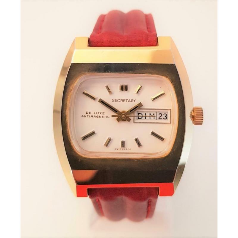 Montre Secretary de Luxe - Vintage Classic Stylish Men