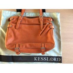 Kesslord handtas Echt leder Kleur: oranje