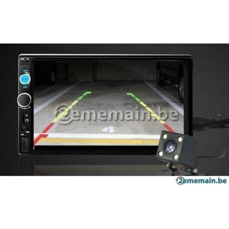 autoradio 7″ écran tactile 2din Bluetooth lecteur mp5 mp3 SD