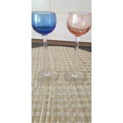 vintage borrel glaasjes