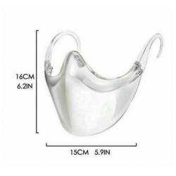 masque buccal transparent