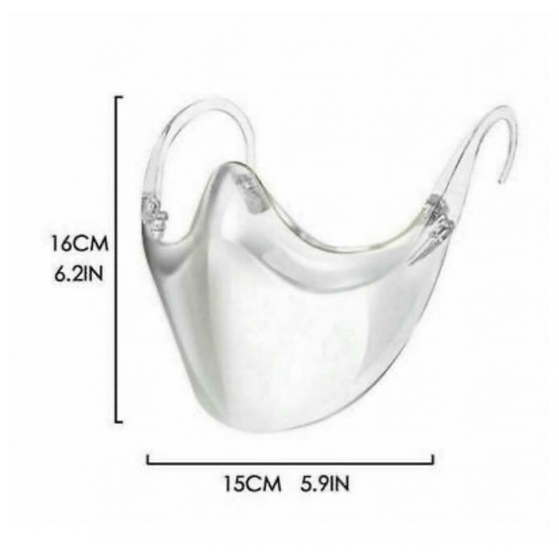 masque buccal transparent