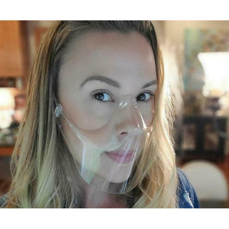 masque buccal transparent