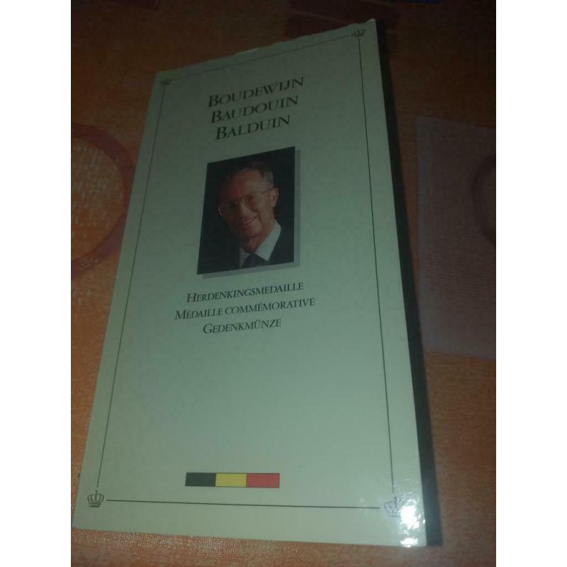 Pièce en Argent Roi Baudouin