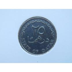 Qatar 25 Dirhams 1987 KM 4