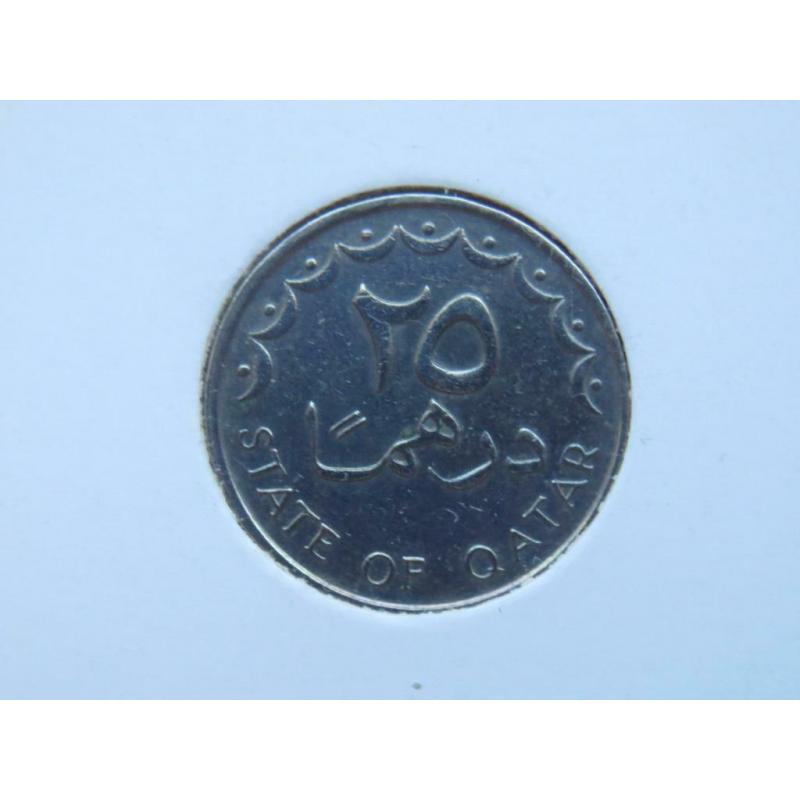 Qatar 25 Dirhams 1987 KM 4