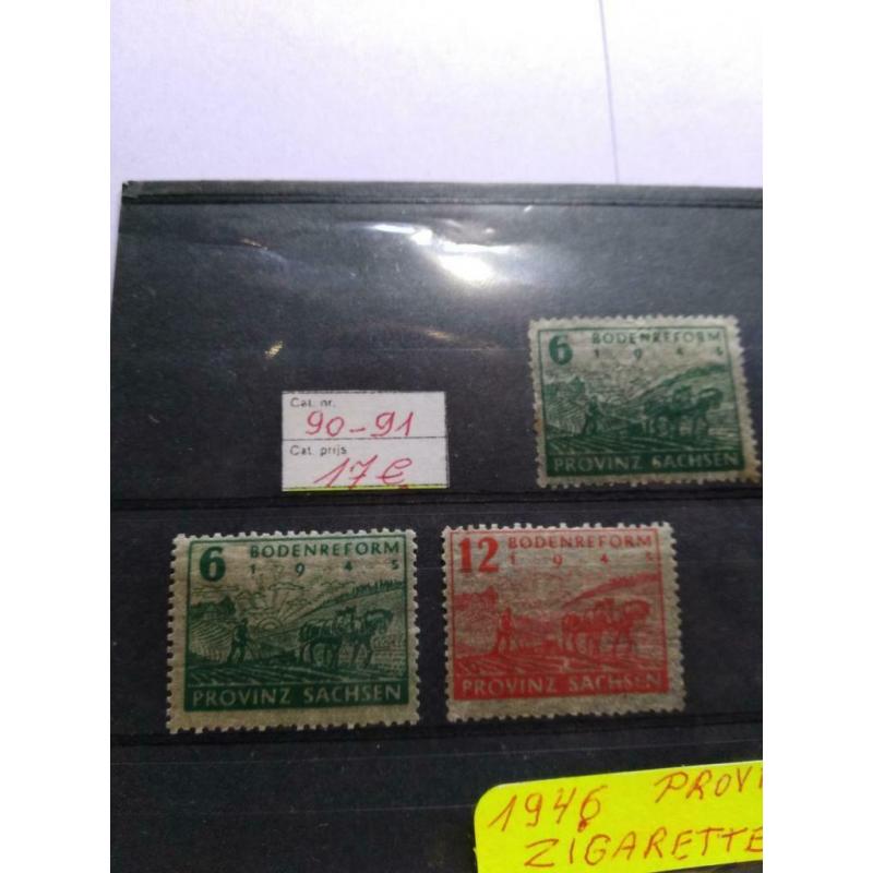 Postzegels van 1946.
