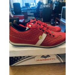 Baskets rouges Manzotti 42