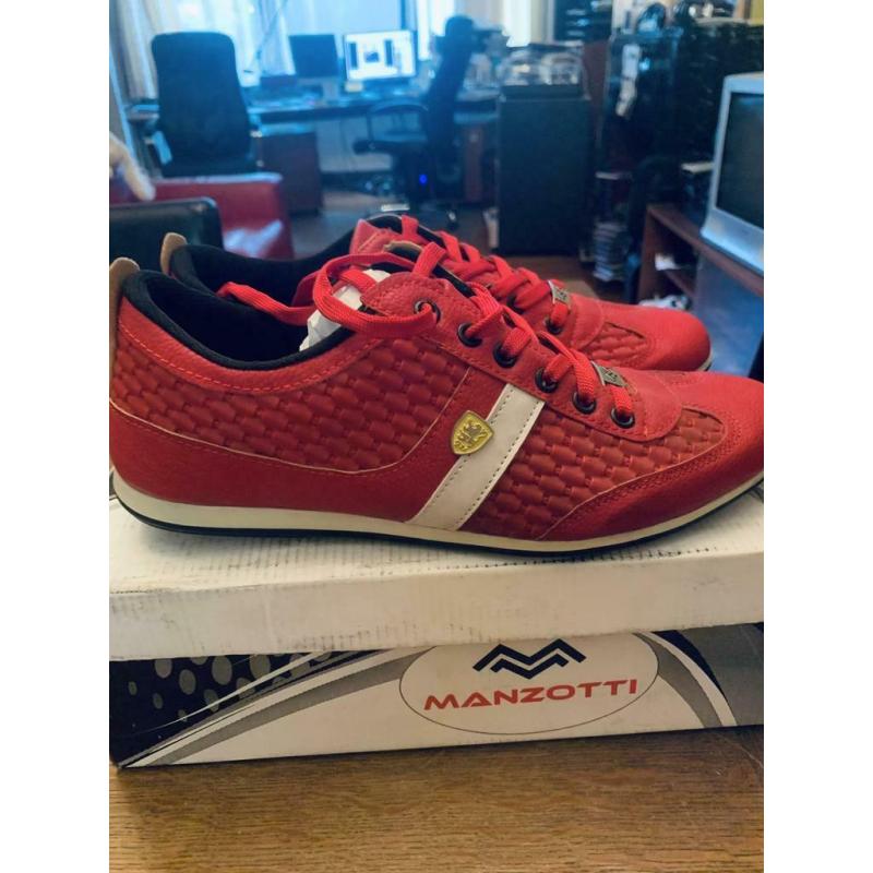 Baskets rouges Manzotti 42