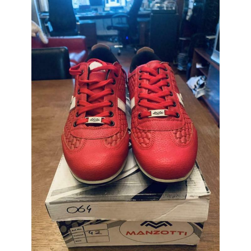 Baskets rouges Manzotti 42