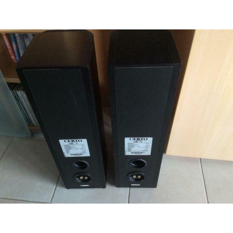 luidsprekers quadral Certo MK 5 hoogte 78cm