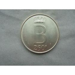 250 Fr KONING BOUDEWIJN 1976