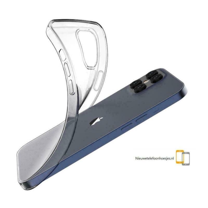 Apple Iphone 12 /12 Pro Transparante siliconen cover hoesjes