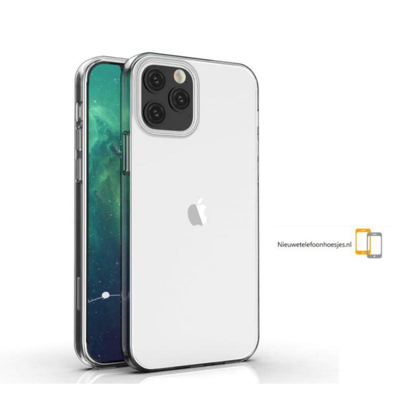 Apple Iphone 12 /12 Pro Transparante siliconen cover hoesjes