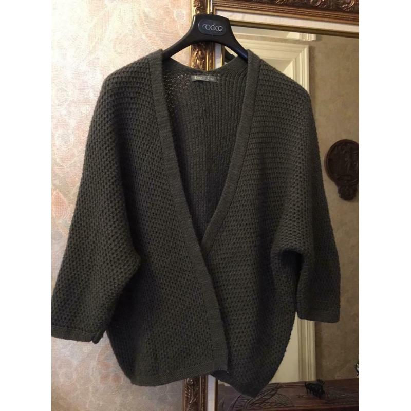 Cardigan caki