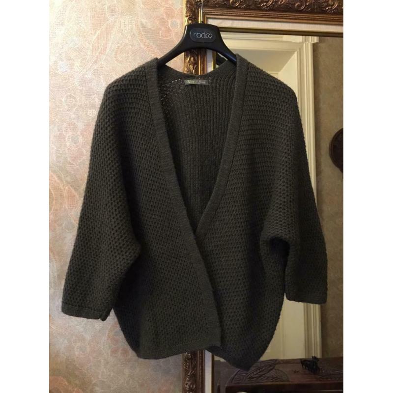 Cardigan caki
