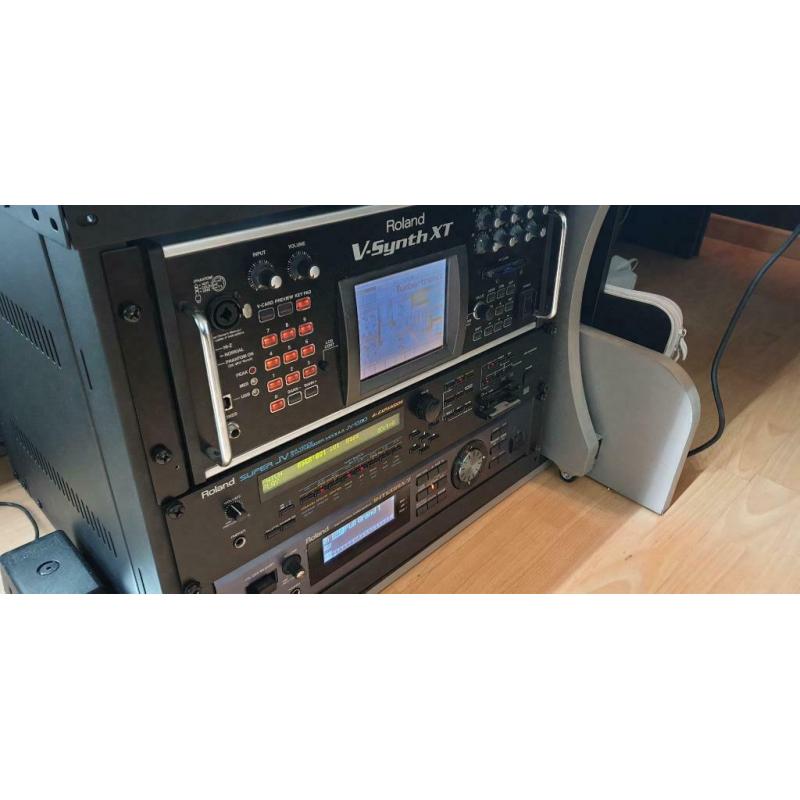 Roland V-Synth XT, Super JV1080 & Integra 7