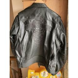 Veste de moto en cuir Harley Davidson à vendre