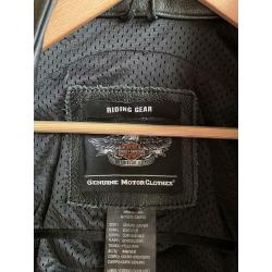 Veste de moto en cuir Harley Davidson à vendre
