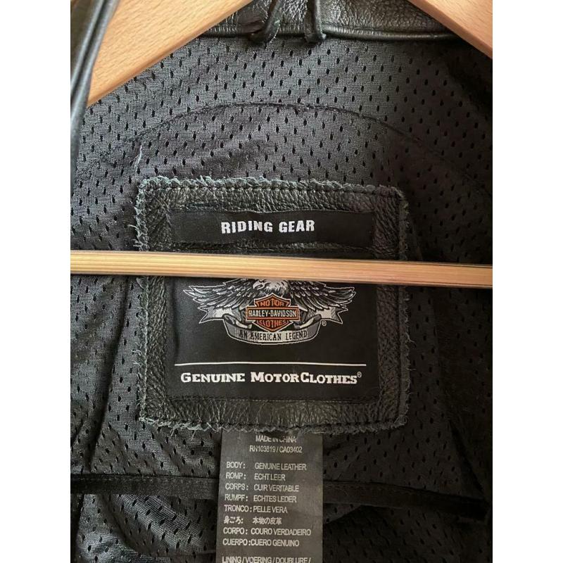 Veste de moto en cuir Harley Davidson à vendre