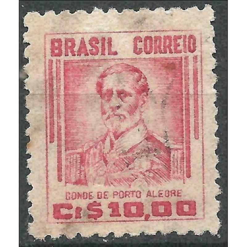 Brazilie 1947-1955 - Yvert 468B - Graaf Van Porto - 10 (ST)