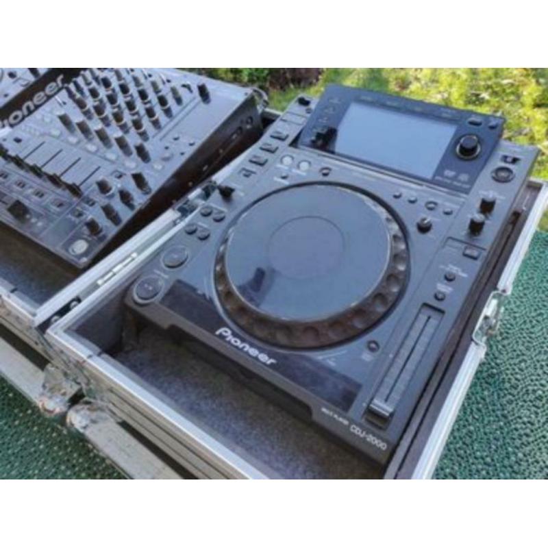 Mengpaneel Pioneer DJM800+ 2 x CD speler Pioneer CDJ2000