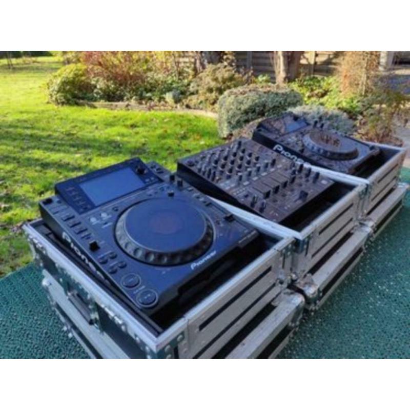 Mengpaneel Pioneer DJM800+ 2 x CD speler Pioneer CDJ2000