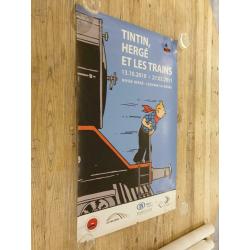 3 affiches tintin grand format