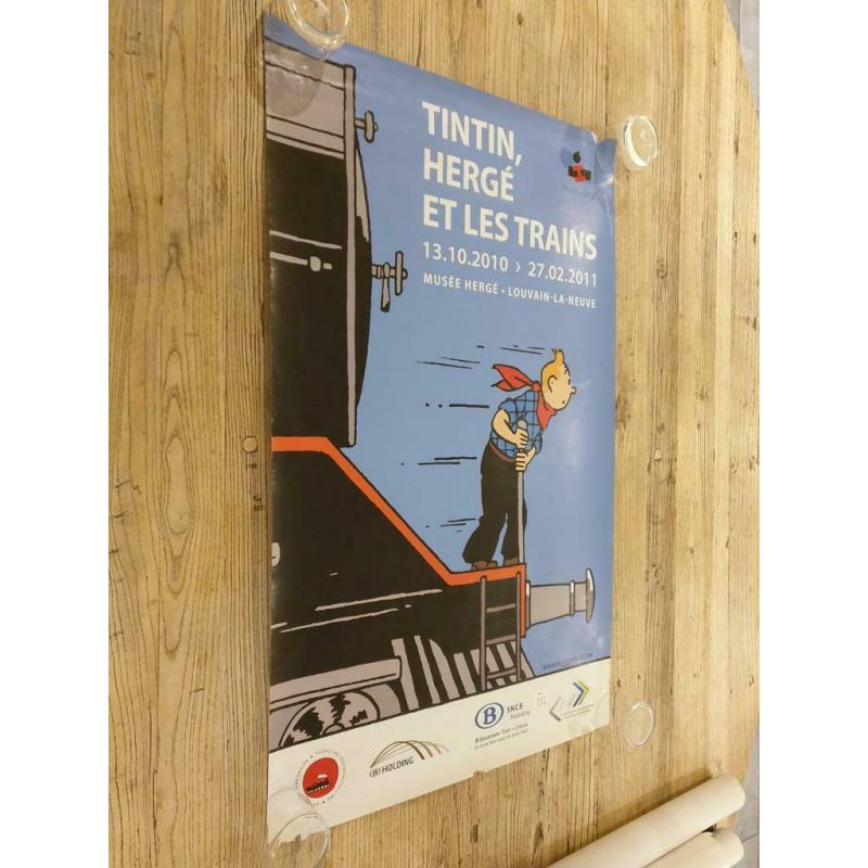 3 affiches tintin grand format