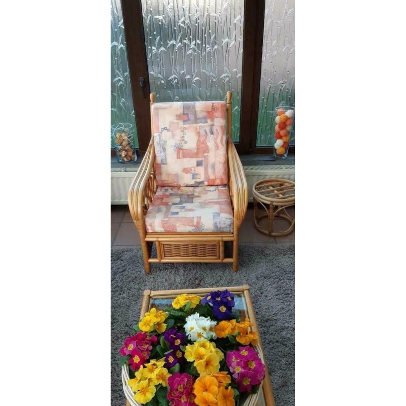 Salon en rotin