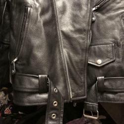 Veste en cuir Ricano