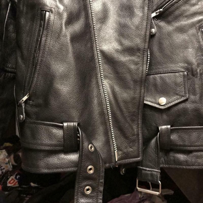 Veste en cuir Ricano