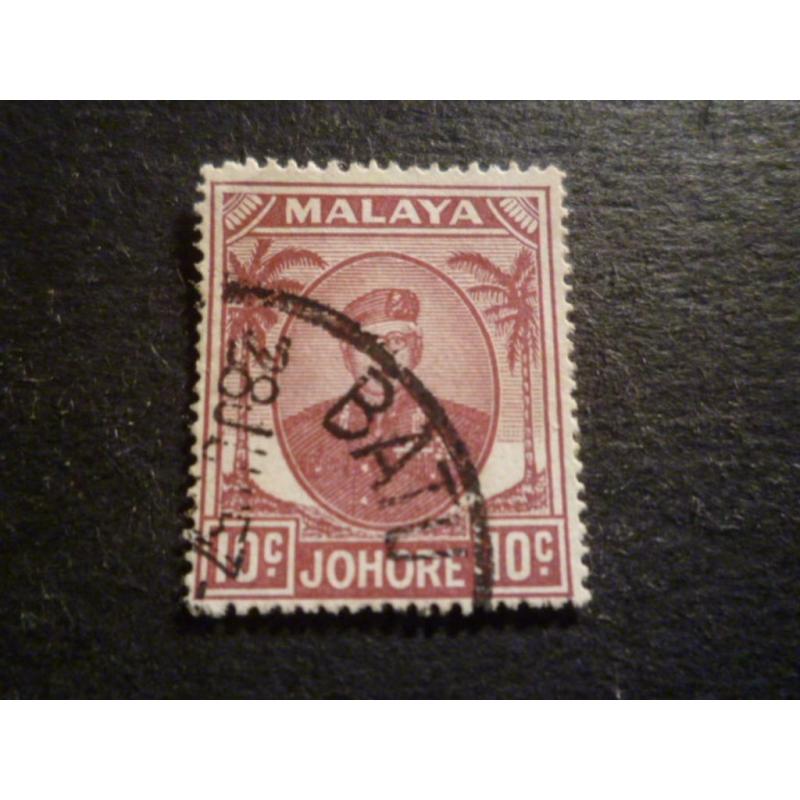 Maleisië (Johore) 1949 Mi MY-JO 123(o) Gestempeld/Oblitéré
