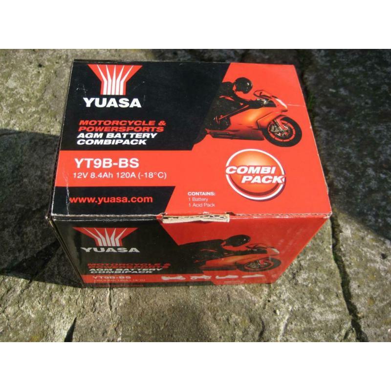 UASA YT9B-BS YT9B-4 batterij yamaha R6 YZF-R6