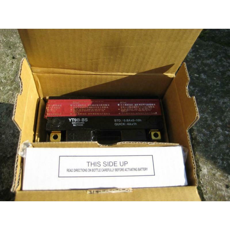UASA YT9B-BS YT9B-4 batterij yamaha R6 YZF-R6