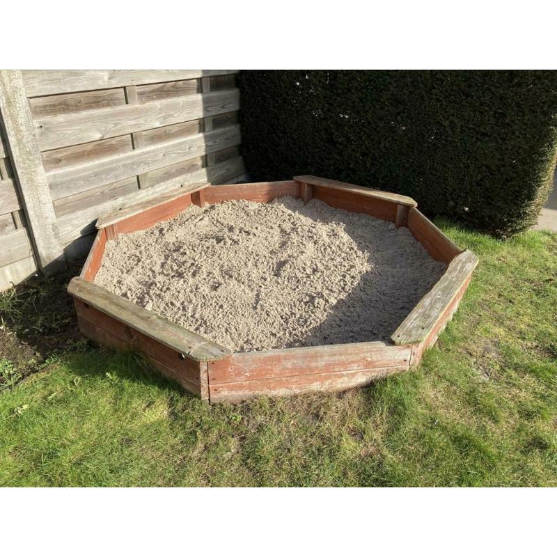 Zandbak Plum 8 hoekig 1,8m
