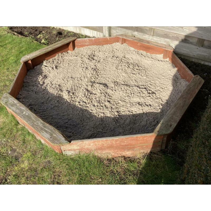 Zandbak Plum 8 hoekig 1,8m