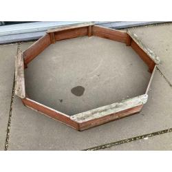 Zandbak Plum 8 hoekig 1,8m