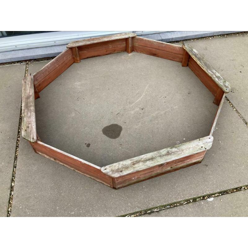 Zandbak Plum 8 hoekig 1,8m