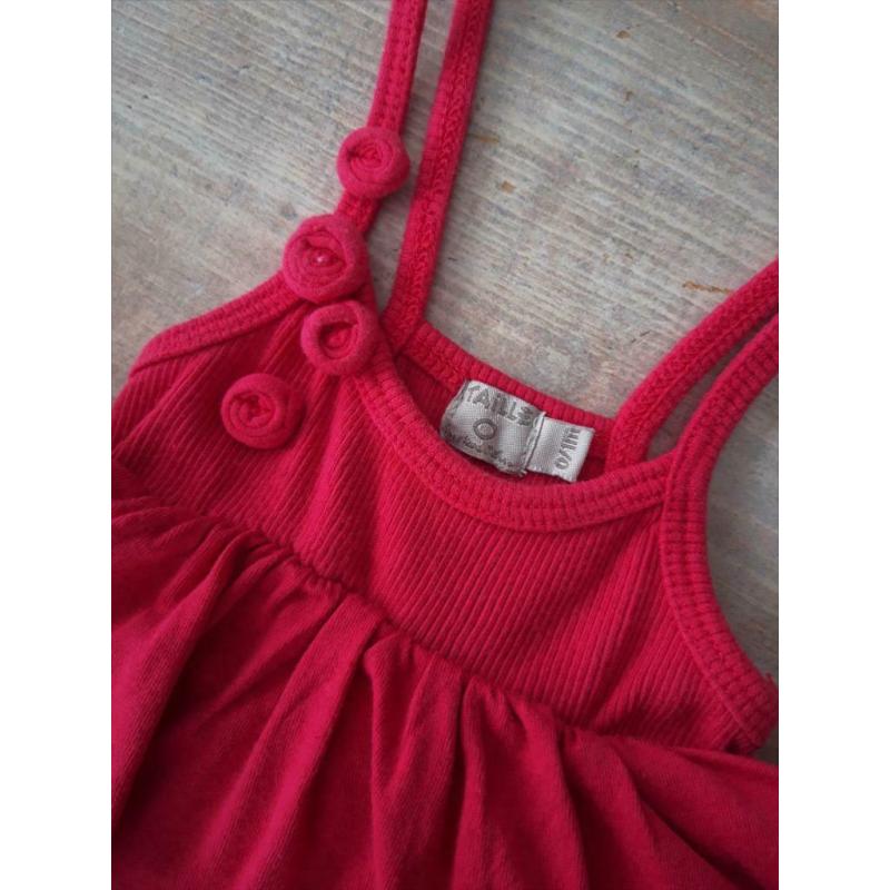 Eliane et lena / lijn Taille O romper jurkje maat 50 fuchsia