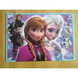 ✪ puzzel Frozen - 50st